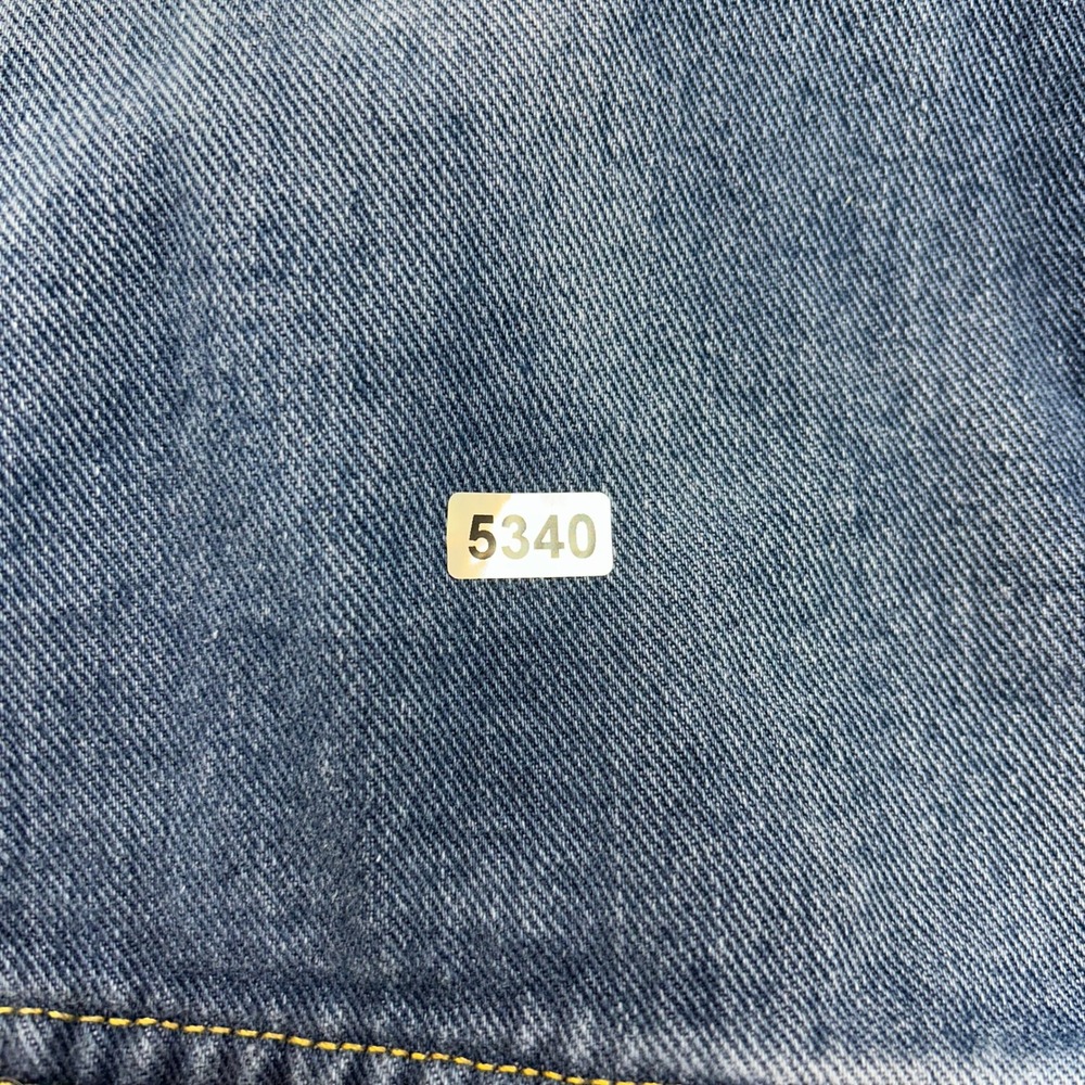 90s Vintage Marithe Francois Girbaud Denim Trucker Jacket Mens Medium Corduroy - Picture 12 of 12